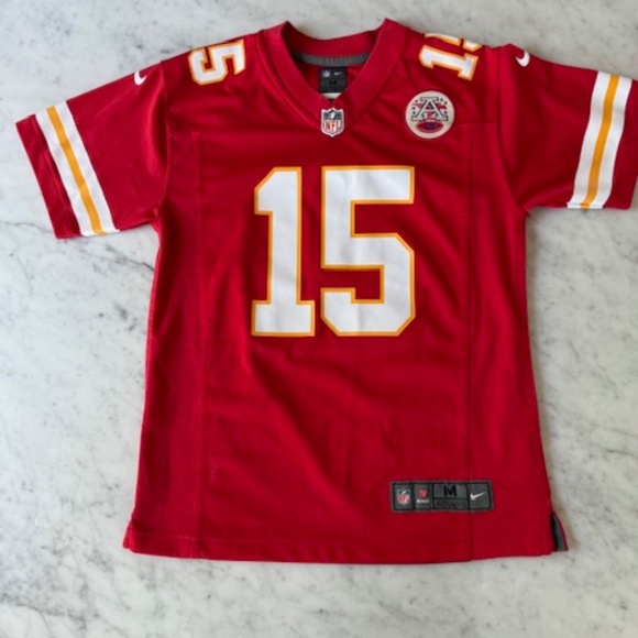 Youth Kansas City Chiefs Patrick Mahomes Nike Red Game Jersey - Picture 2 of 4